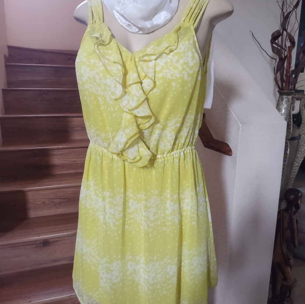 Yellow Sleeveless Dress